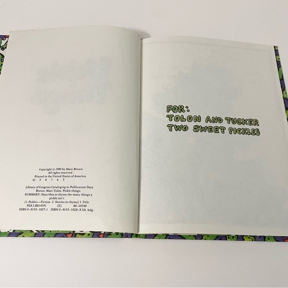 Pickle Things Book by Marc Brown - Picture 11 of 16